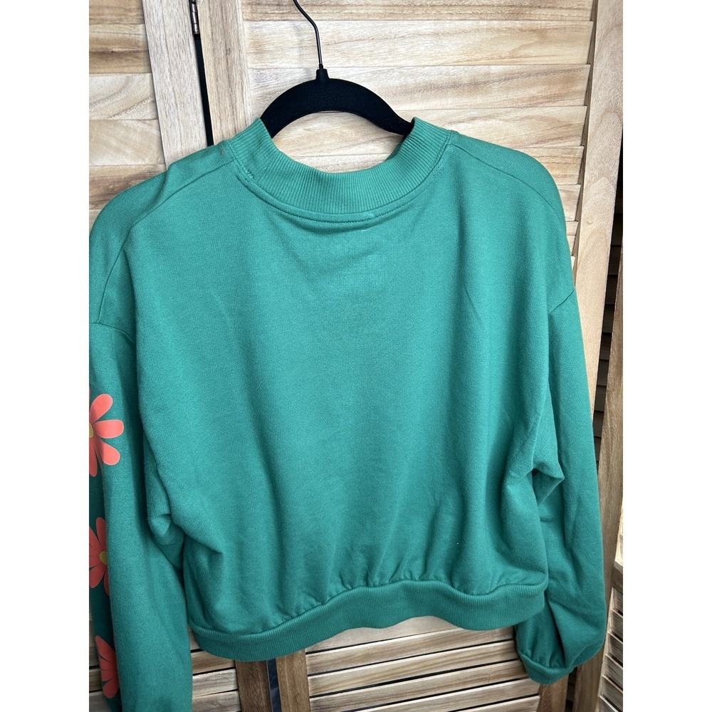 Latino Heritage Month Women Shirt "Latina Fuerte" Green Long Sleeve Target M - Picture 6 of 6